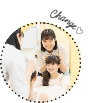 2.おしゃべりしながら楽しくお着替え