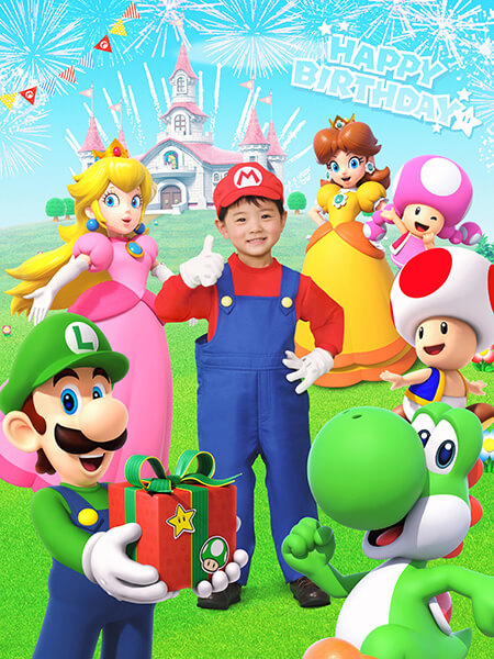 スーパーマリオ撮影