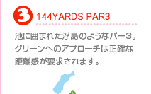 3.144YARDS PAR3