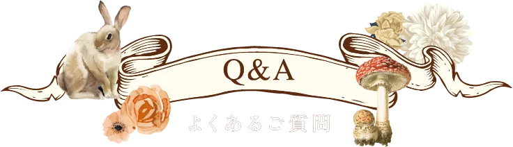 Q&A よくあるご質問