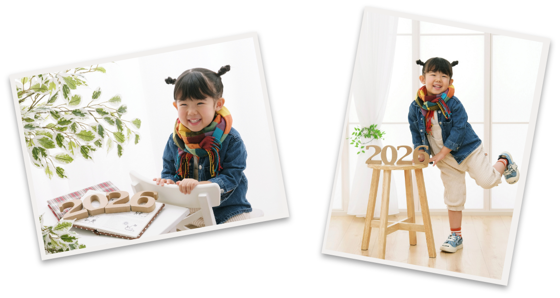 お子様だけの撮影もおすすめ