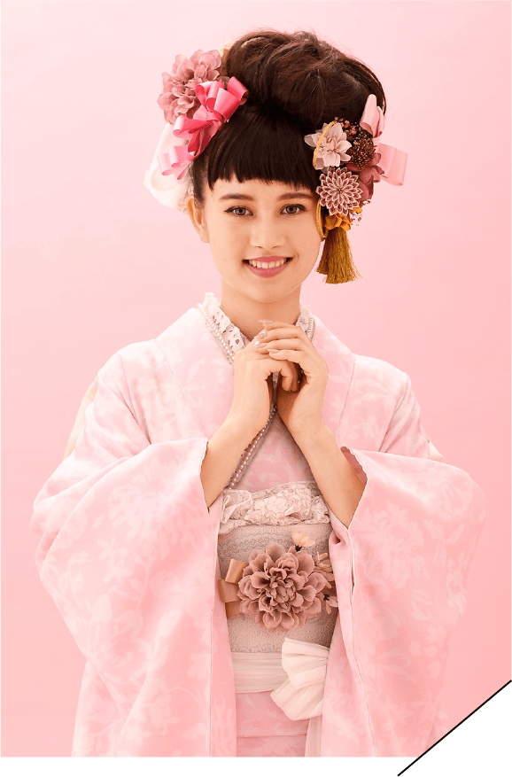 美少女図鑑コラボの振袖7