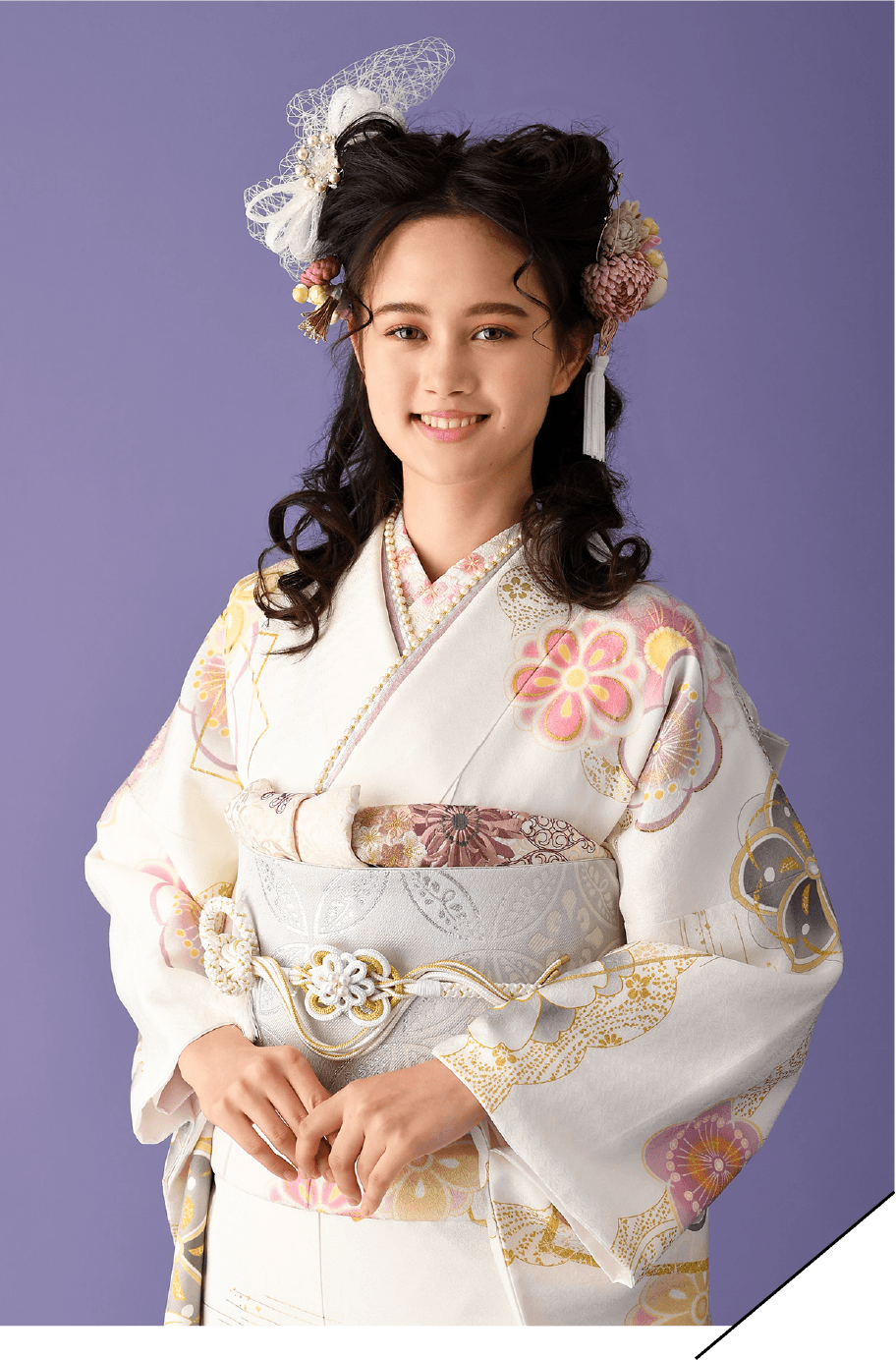 美少女図鑑コラボの振袖2