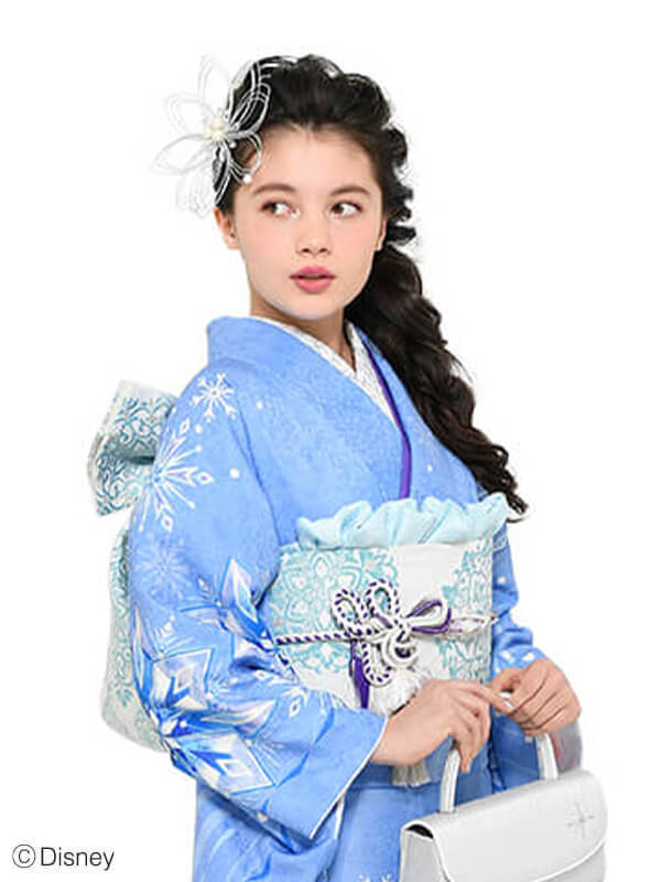 成人式振袖ロングヘア髪型・ダウンスタイル