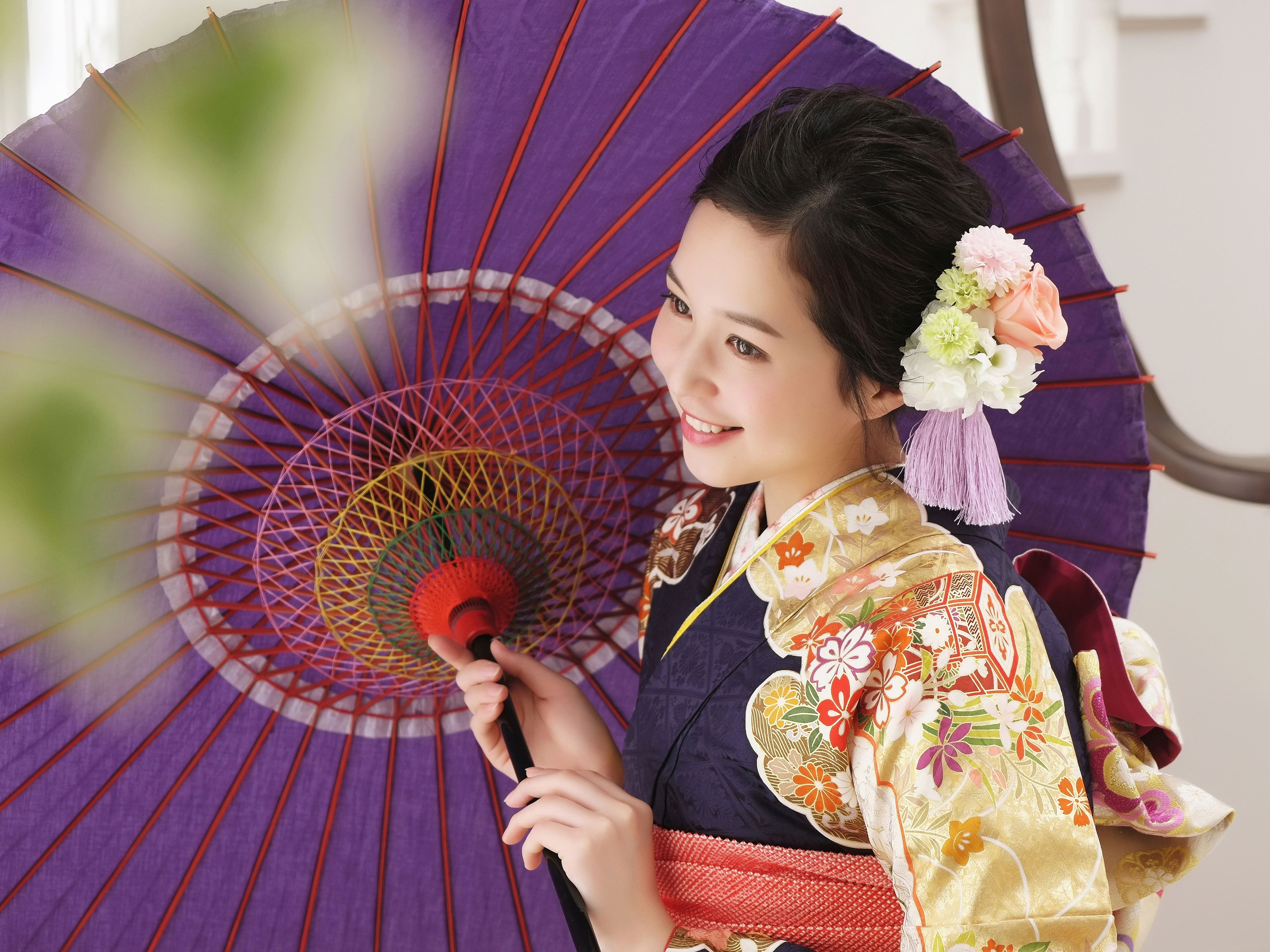 後撮り撮影でも振袖レンタル可能
