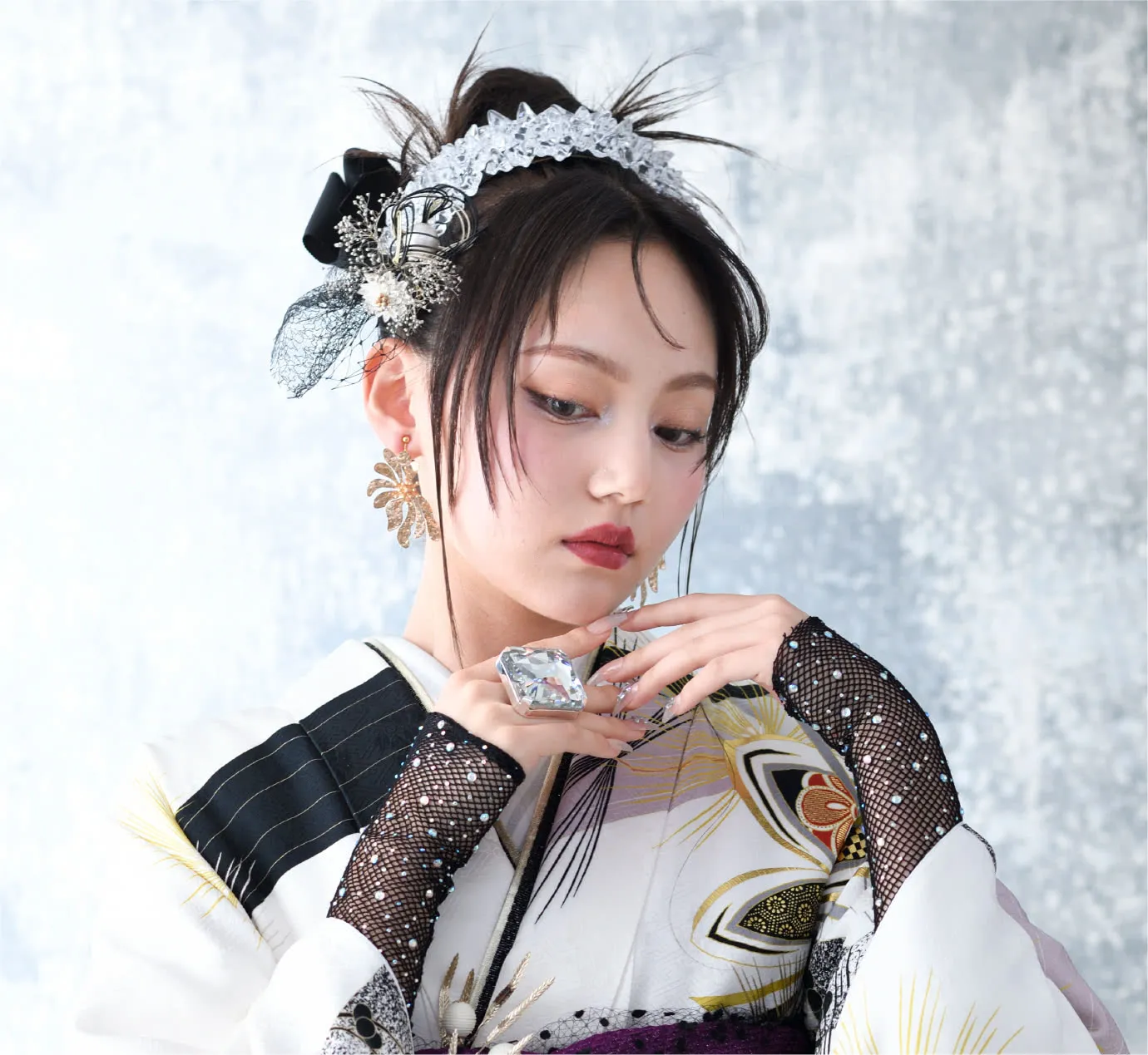 韓国っぽクールのヘアスタイル2