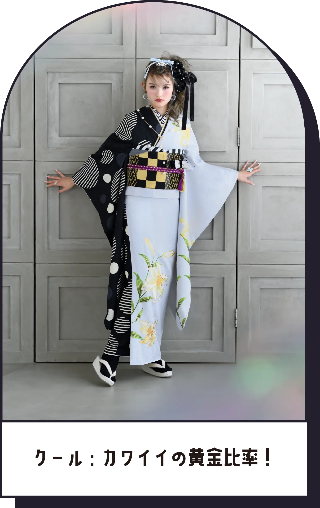 クール：カワイイの黄金比率！ 