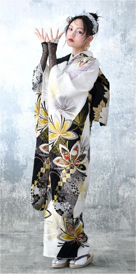 韓国っぽクールの振袖2