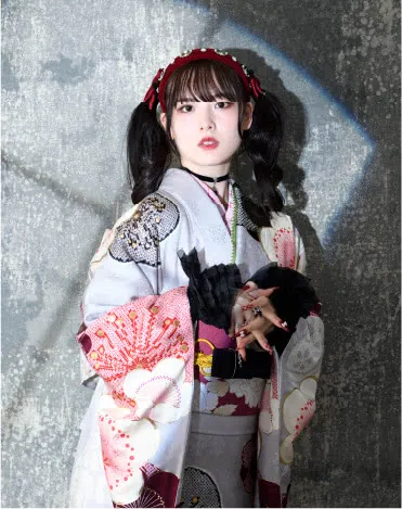 韓国っぽクールの振袖13