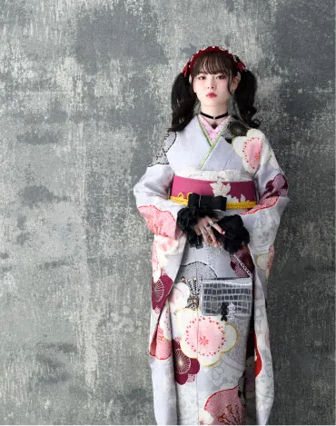 韓国っぽクールの振袖15