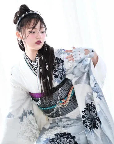 韓国っぽクールの振袖19