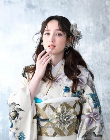 韓国っぽクールの振袖24