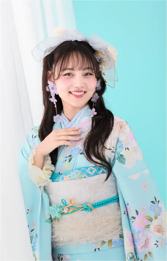 韓国っぽキュートの振袖3