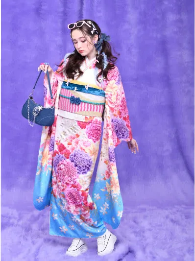 韓国っぽキュートの振袖7