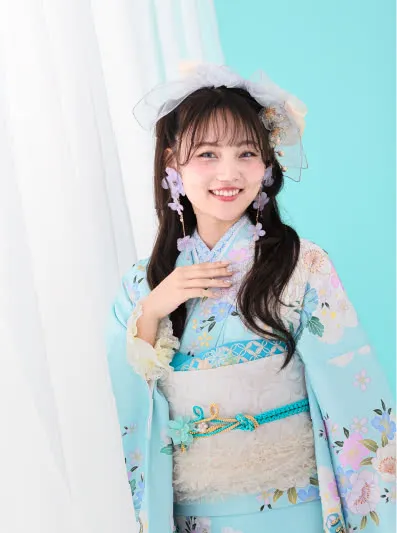 韓国っぽキュートの振袖12