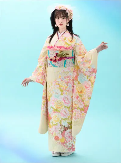 韓国っぽキュートの振袖16