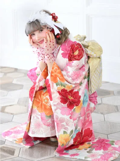 韓国っぽキュートの振袖18