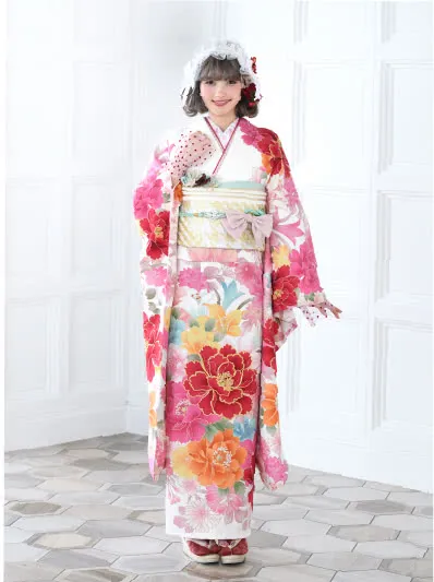 韓国っぽキュートの振袖19