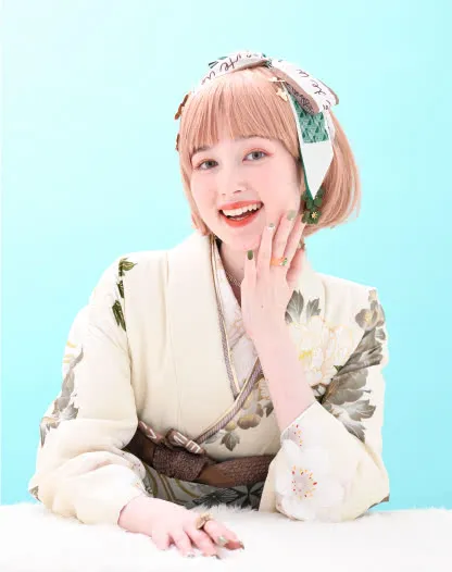 韓国っぽレトロの振袖12