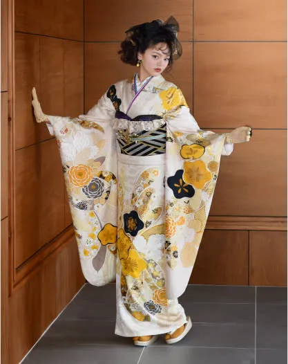 韓国っぽレトロの振袖15