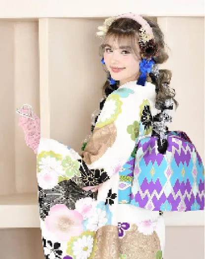 韓国っぽレトロの振袖20