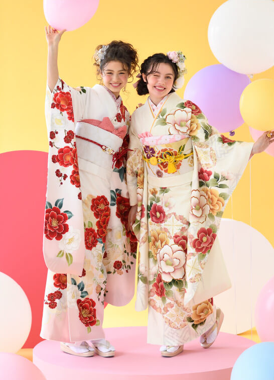 かわいいの振袖7