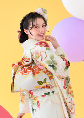 かわいいの振袖9