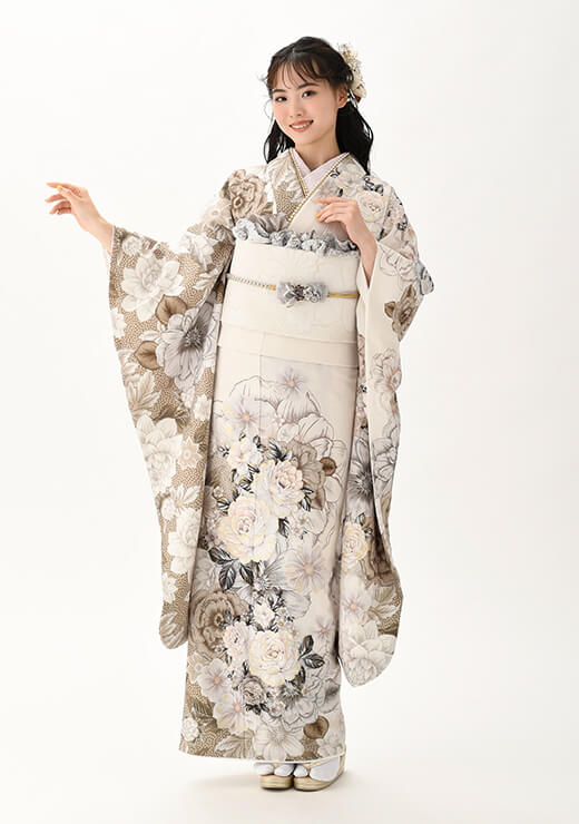画像:White & Cream AF-F009