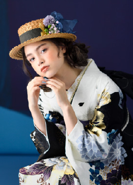 レトロモダンの振袖14