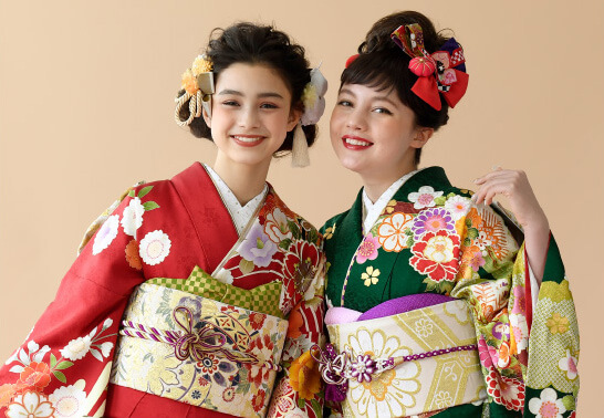 王道華やかの振袖9