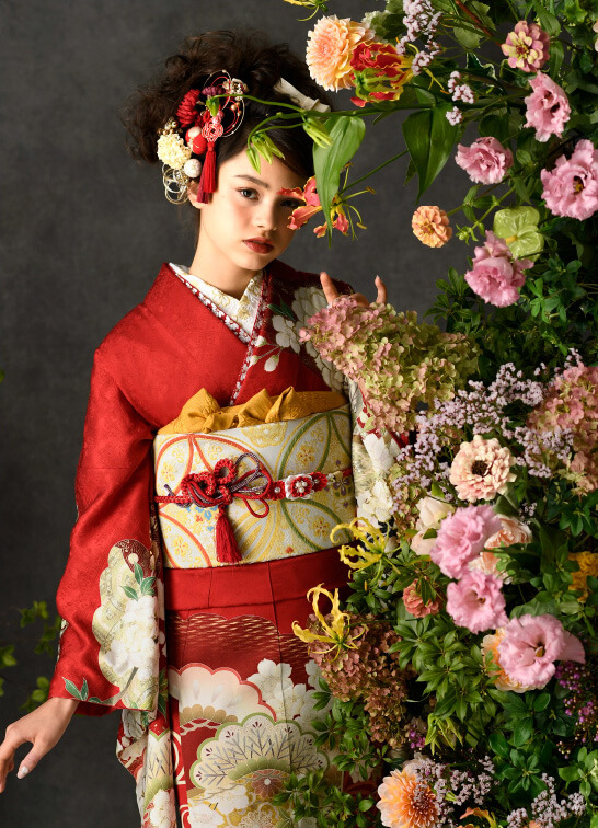 王道華やかの振袖10