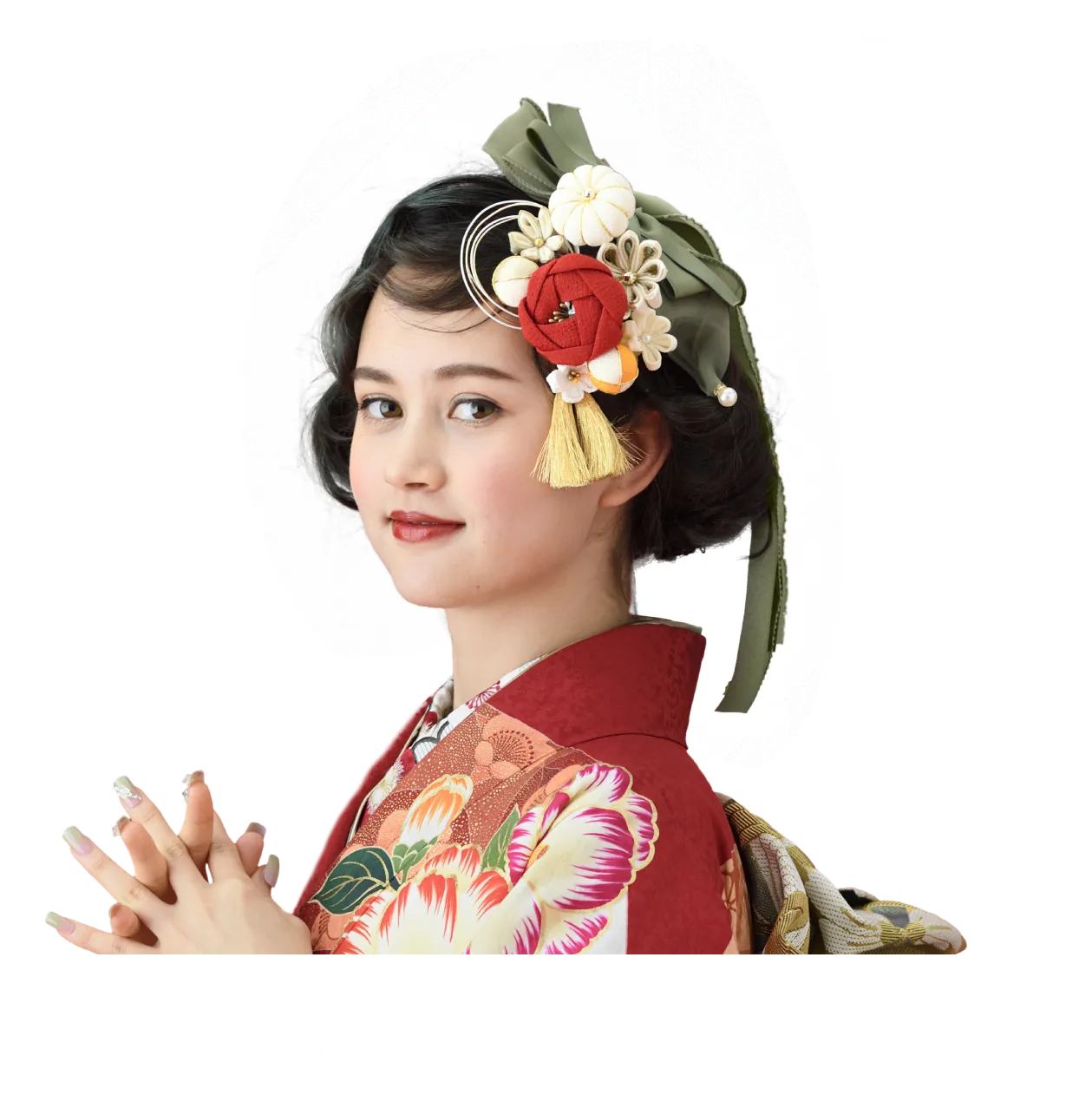 大人レトロな、海外の銀幕女優風