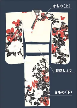 三部式振袖