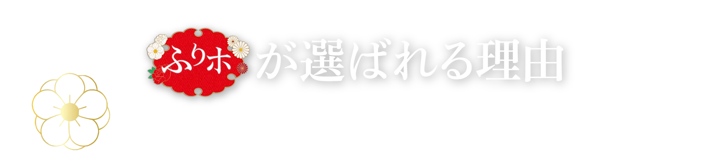 ふりホが選ばれる理由