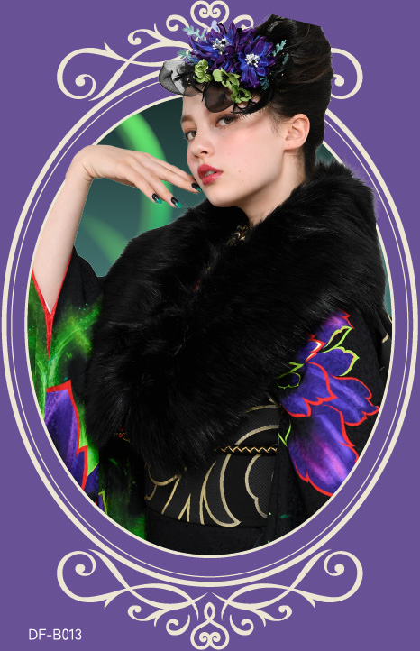 マレフィセント振袖イメージ画像