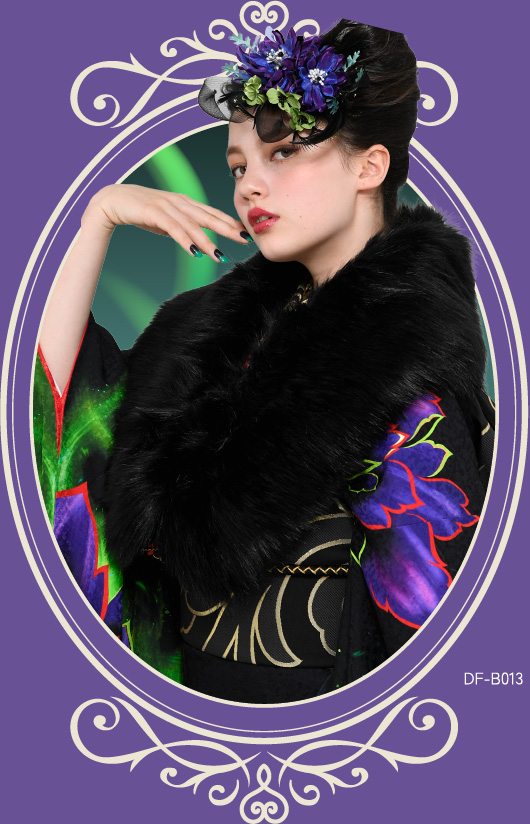 マレフィセント振袖イメージ画像