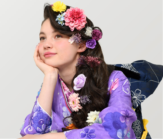 ラプンツェル振袖イメージ画像