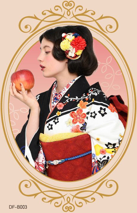 白雪姫振袖イメージ画像