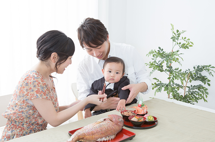 百日祝い（お食い初め）のお祝いを自宅で手軽に！