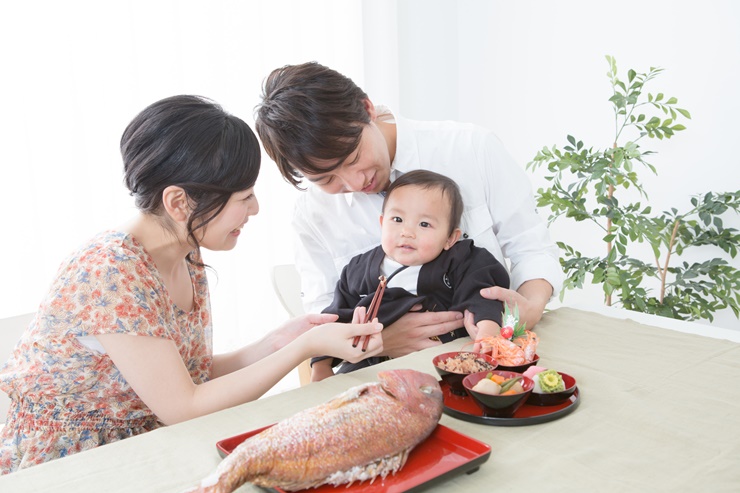 百日祝い（お食い初め）の作法と儀式のやり方