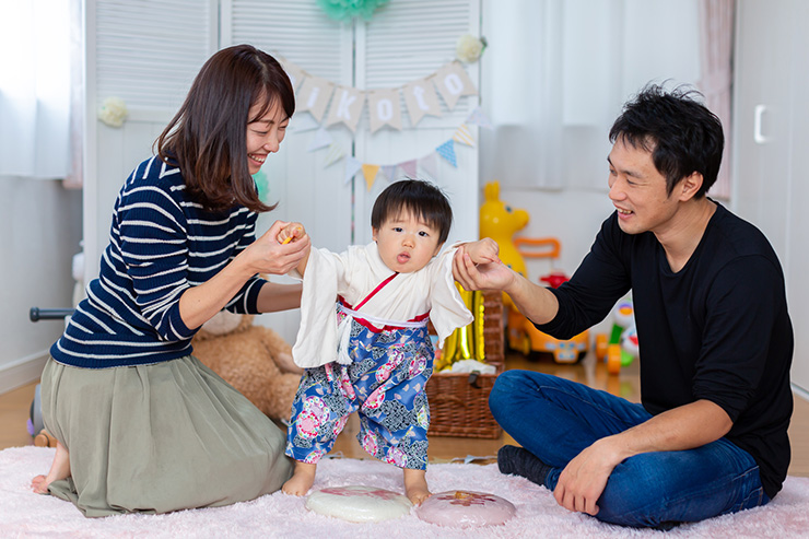 祝い餅でお祝いする1歳の誕生日は特別な日