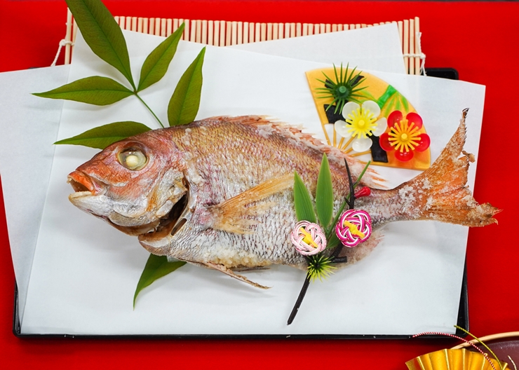 百日祝い（お食い初め）の魚｜盛り付けのポイント