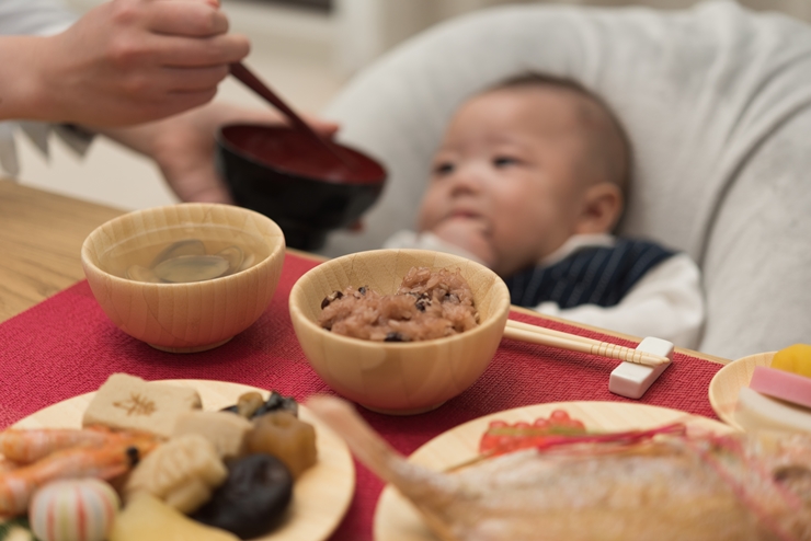 百日祝い（お食い初め）は着物を着せる？衣装選びのポイント