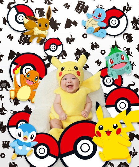 赤ちゃんのかわいさ倍増◎「ポケモン撮影」