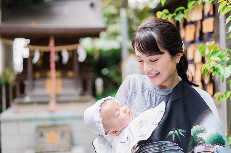 【お宮参り】男の子・女の子が着る産着の意味