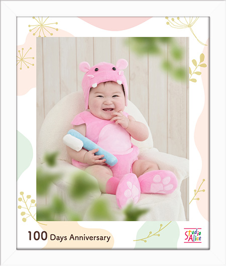 毎月1日~7日は「百日赤ちゃんの日」!お得に撮影できるチャンス