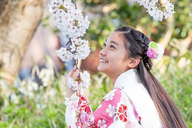 十三祝いは着物で華やかなお祝いを！ご家族の着物を仕立て直しても