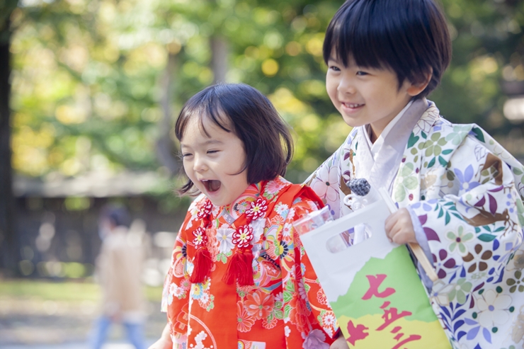 七五三をお祝いするのは何歳？