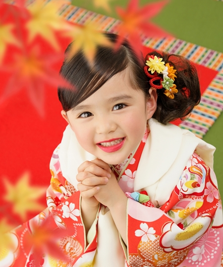 お子さまのお祝い行事の撮影メニューが多彩に揃う!