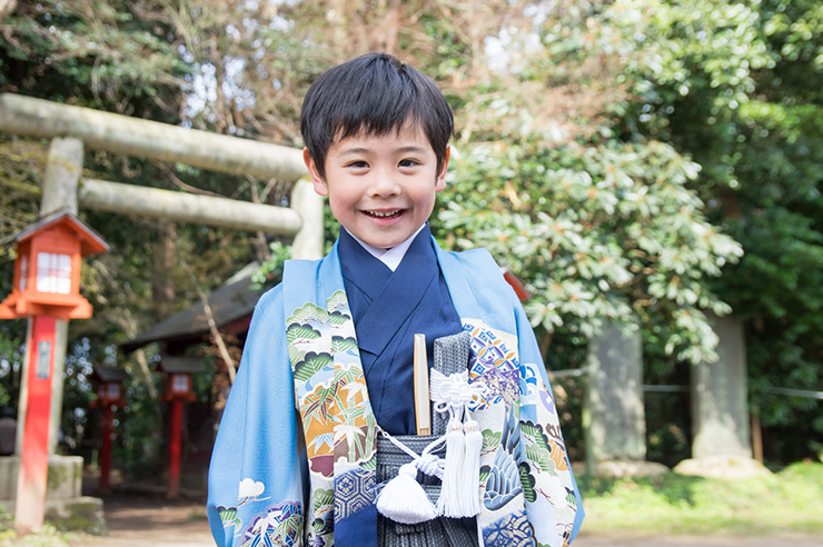 七五三 ５歳 男児 羽織袴